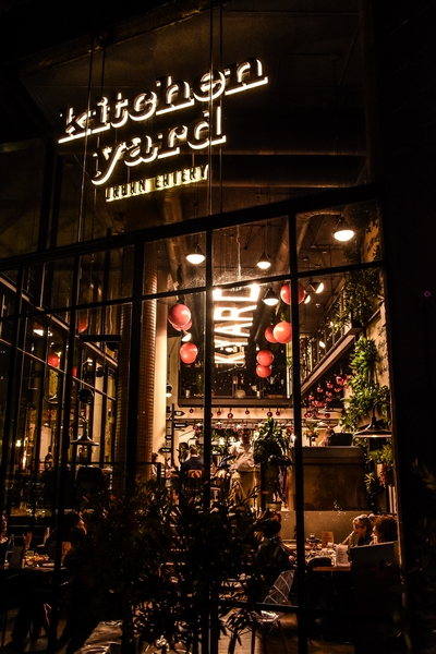 Kitchen Yard on Saturday Night